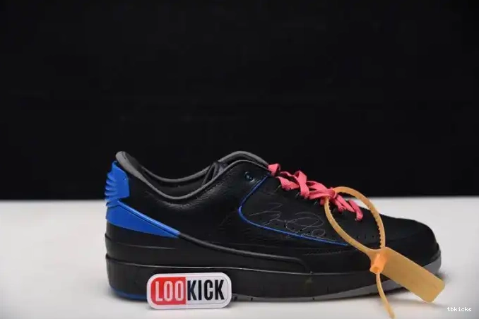 Rep TBK SP Retro Low Black Blue DJ4375-004 Jordan Off-White 2 0520